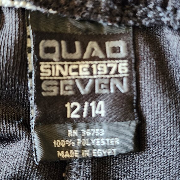 Quad Seven Boys Performance Mesh Basketball Short Size 12/14 - Picture 4 of 4